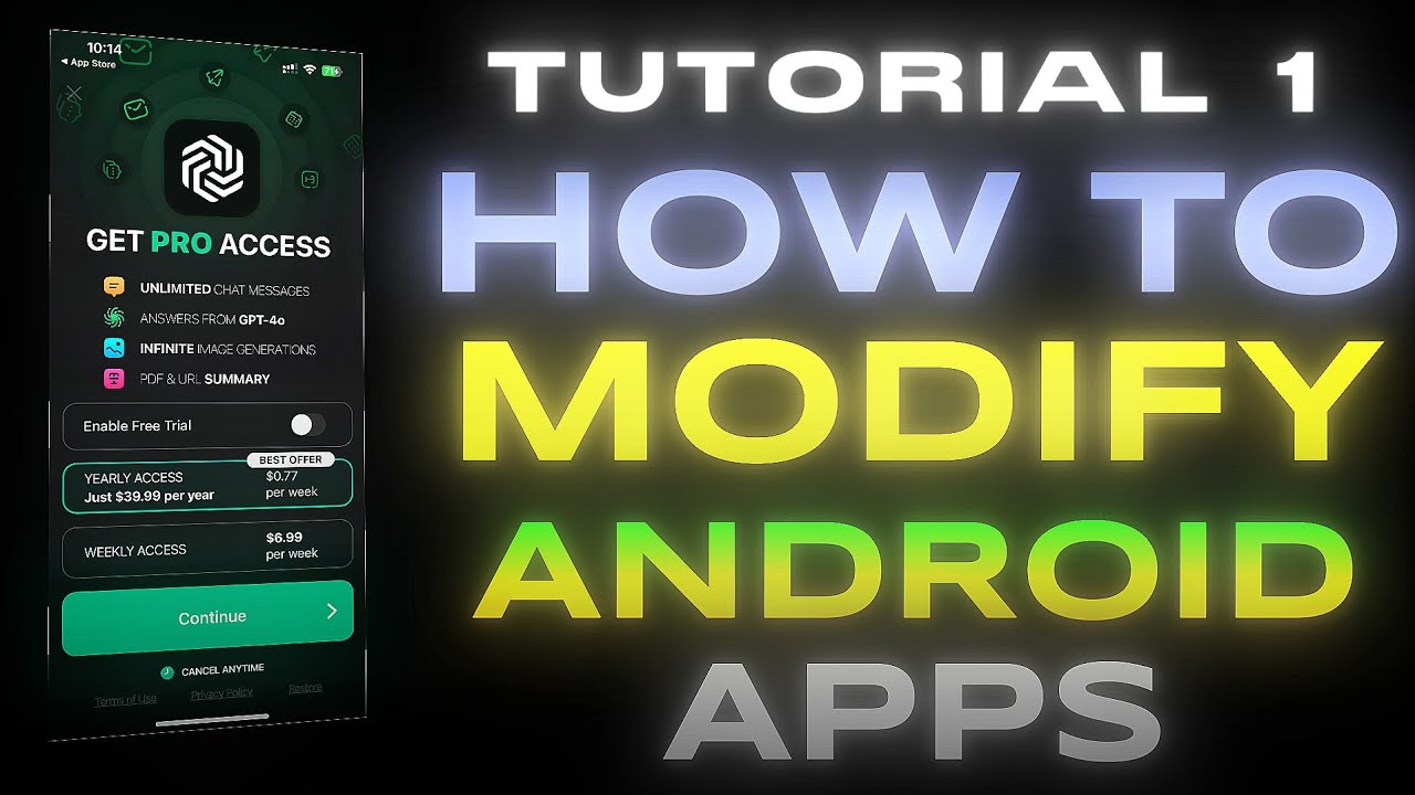 How To M@d App | How To Modify APKs | MT Manager | Chat GPT Premium | *education purpose only*