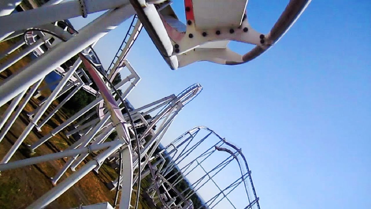 Monster front seat on-ride HD POV Walygator Parc