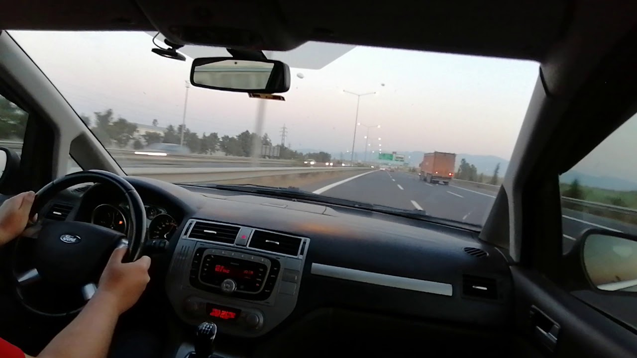 2010 Ford c max 1.6tdci titanyum otoban sürüşü