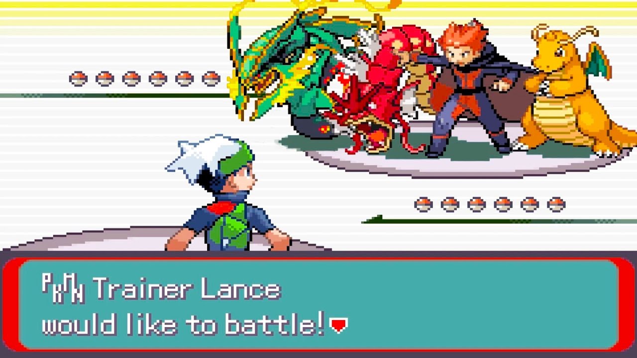 Pokemon Emerald Horizons - vs Lance (Masters Eight Gauntlet Battle 7/8, Postgame)