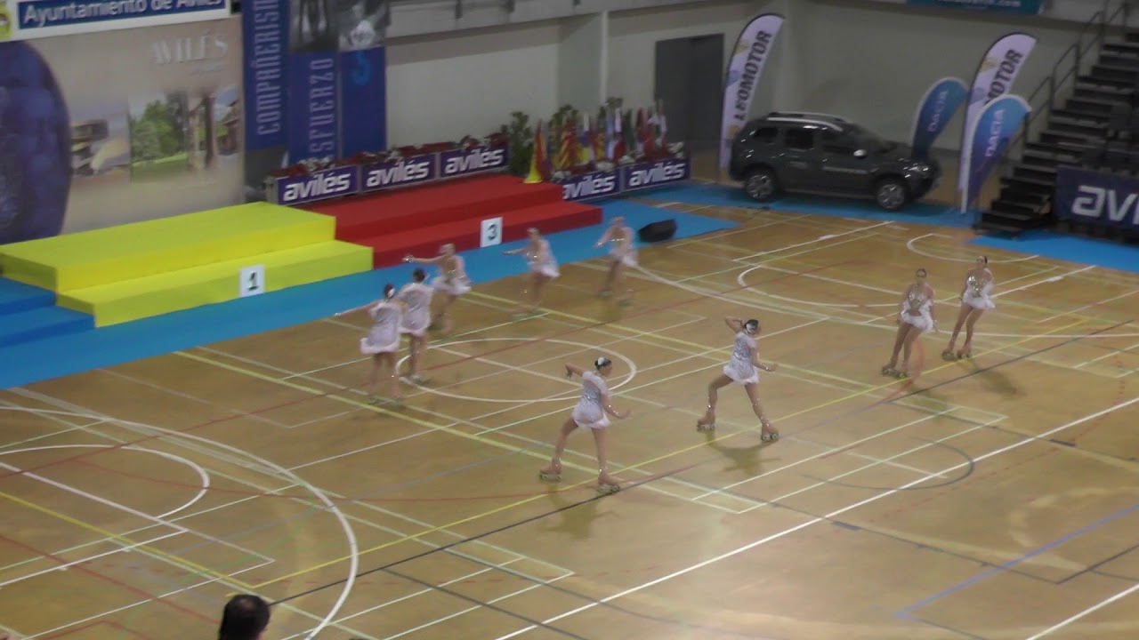 Patinaje artistico AD Noain Aviles 2018