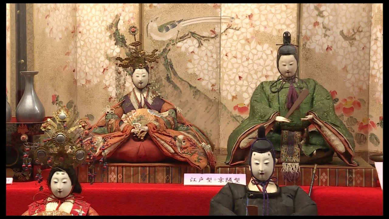 日本玩具博物館でひな人形展　江戸から大正の多様な40組