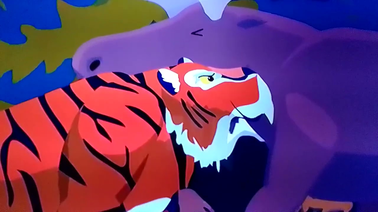 Moose vs Tiger | Moose vs Jungle Animals Level Challenge [s1] | animal animation 