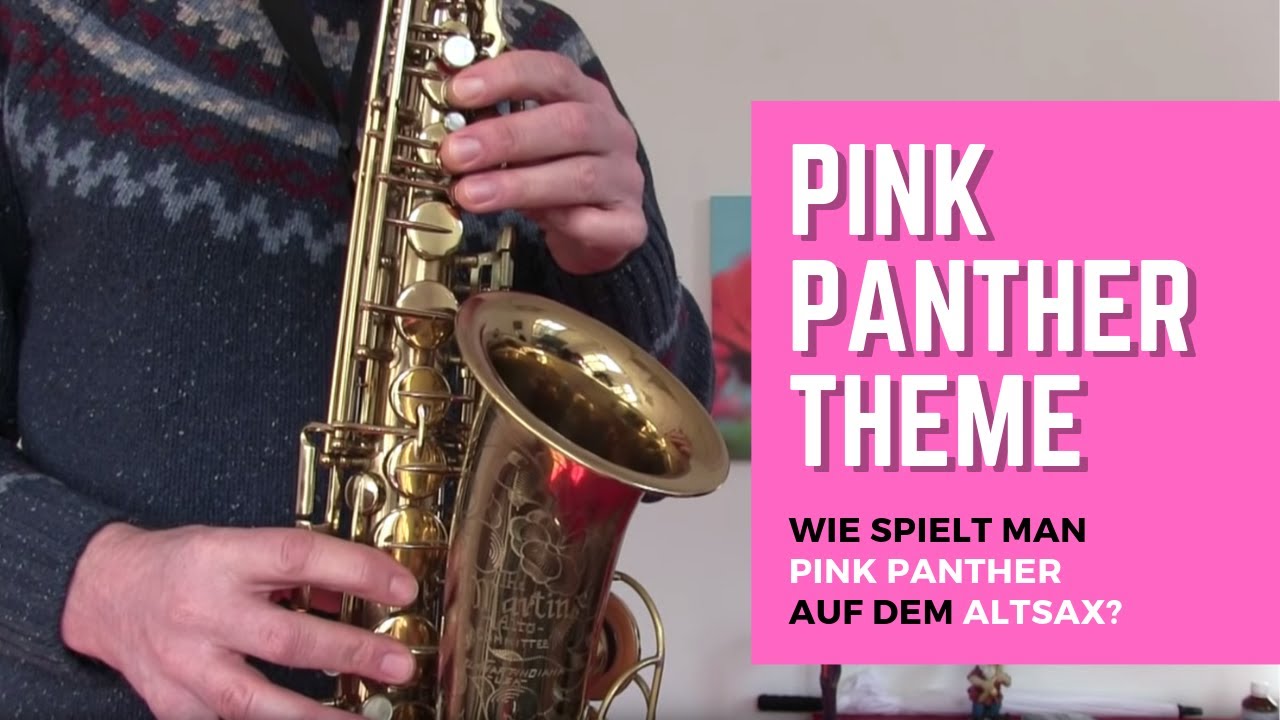 Pink Panther Theme für Alt Saxophon - How to play Pink Panther on Alto Saxophone? DailySax 149