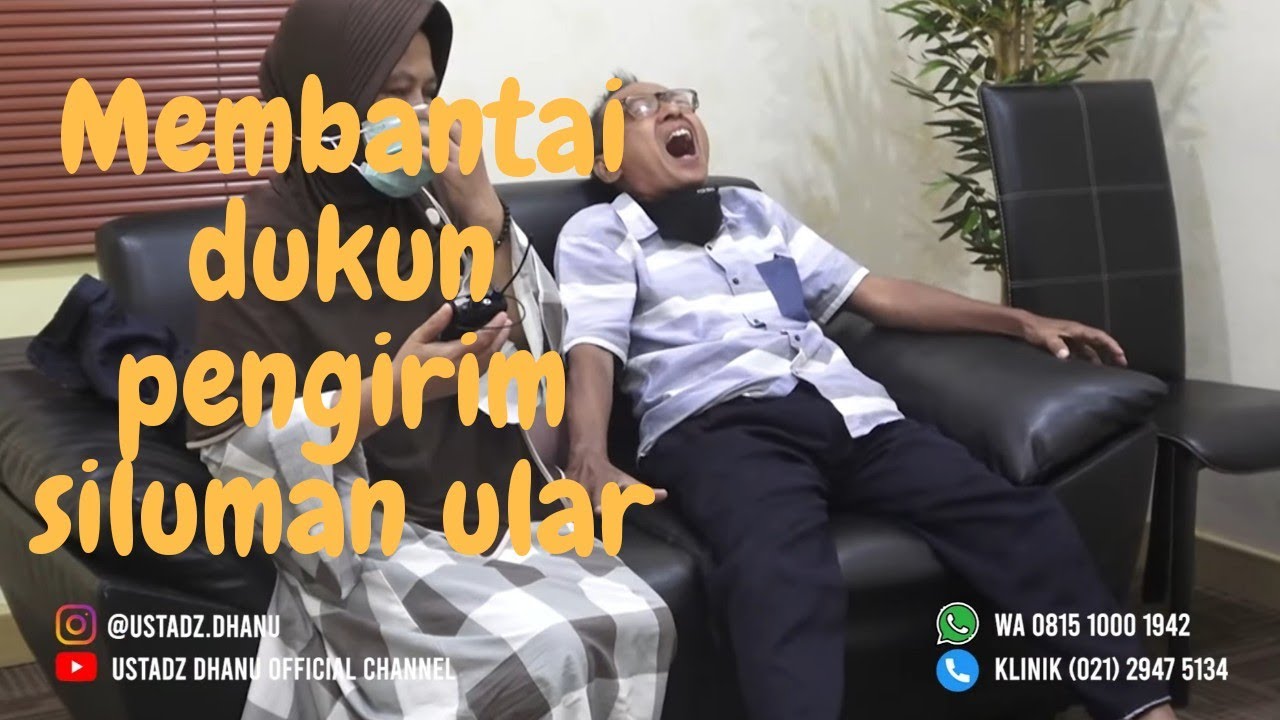 MEMBANTAI DUKUN PENGIRIM SILUMAN ULAR - Ruang Praktek Ustadz Dhanu