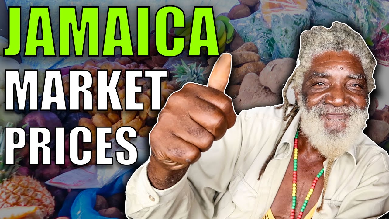 Cost of Living in Jamaica. Grocery Shopping at Local Market.