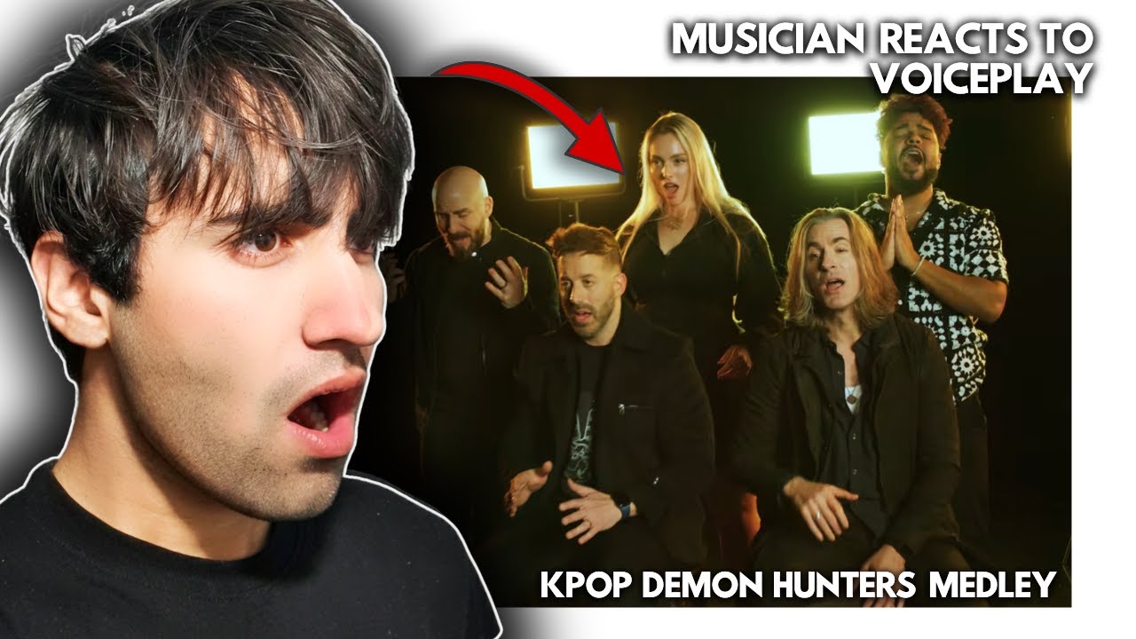 Музыкант впервые открывает для себя игру на вокале! K-Pop Demon Hunters - попурри с участием Грей...