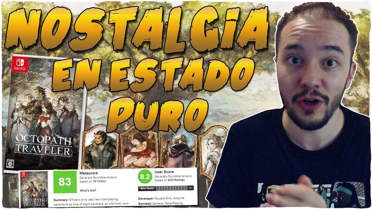 OCTOPATH TRAVELER nos trae NOSTALGIA en ESTADO PURO