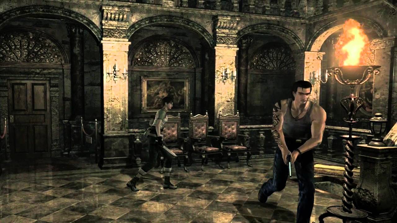 Resident Evil 0 HD Remastered pt8 CRANK HANDLE & BLACK STATUE