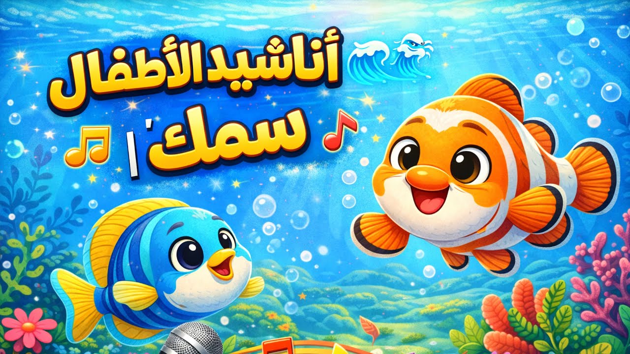 أناشيد الأطفال الجميلة 🌊🐟| سَمَك