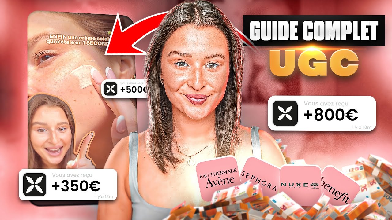 Comment devenir créatrice UGC - Guide Débutant (Meilleure opportunité business 2025)