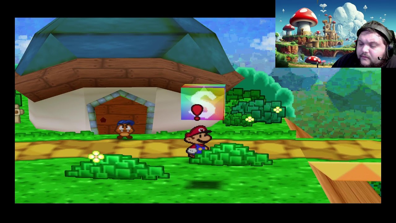 McStick is playing Paper Mario 64 #firstplaythrough #n64 #supermario