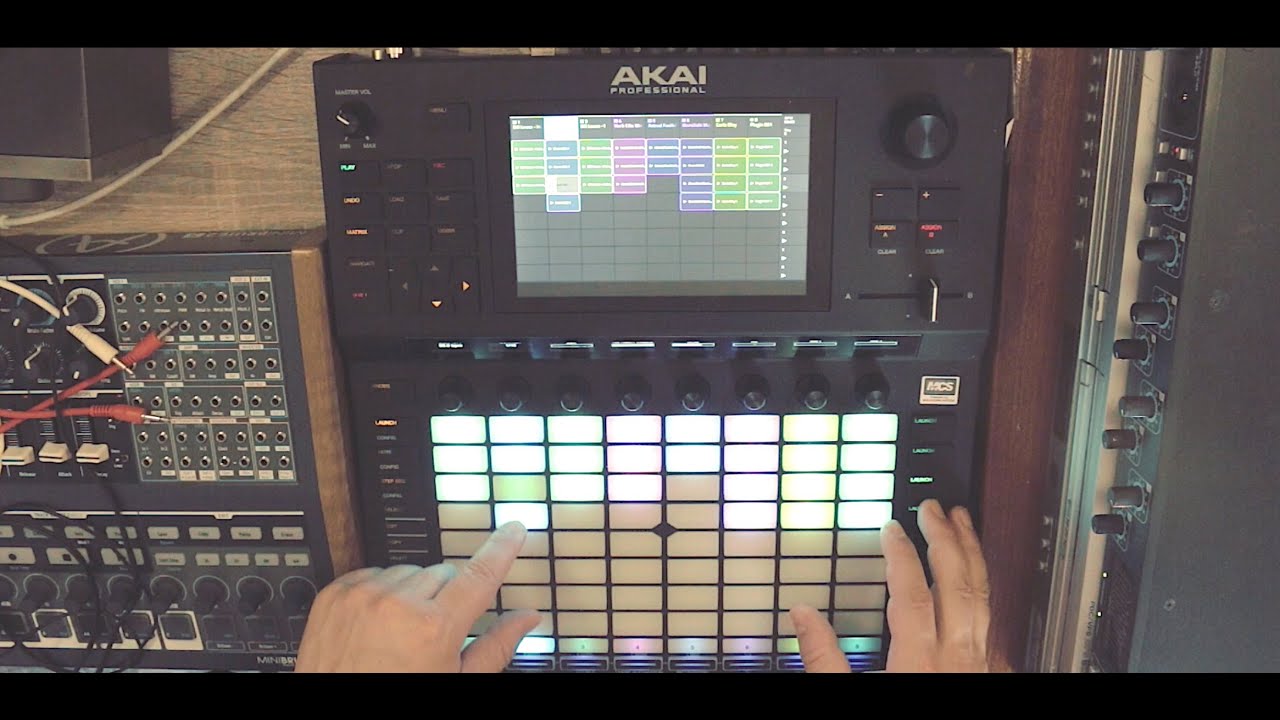 Akai Force Clip Matrix Legato Workflow