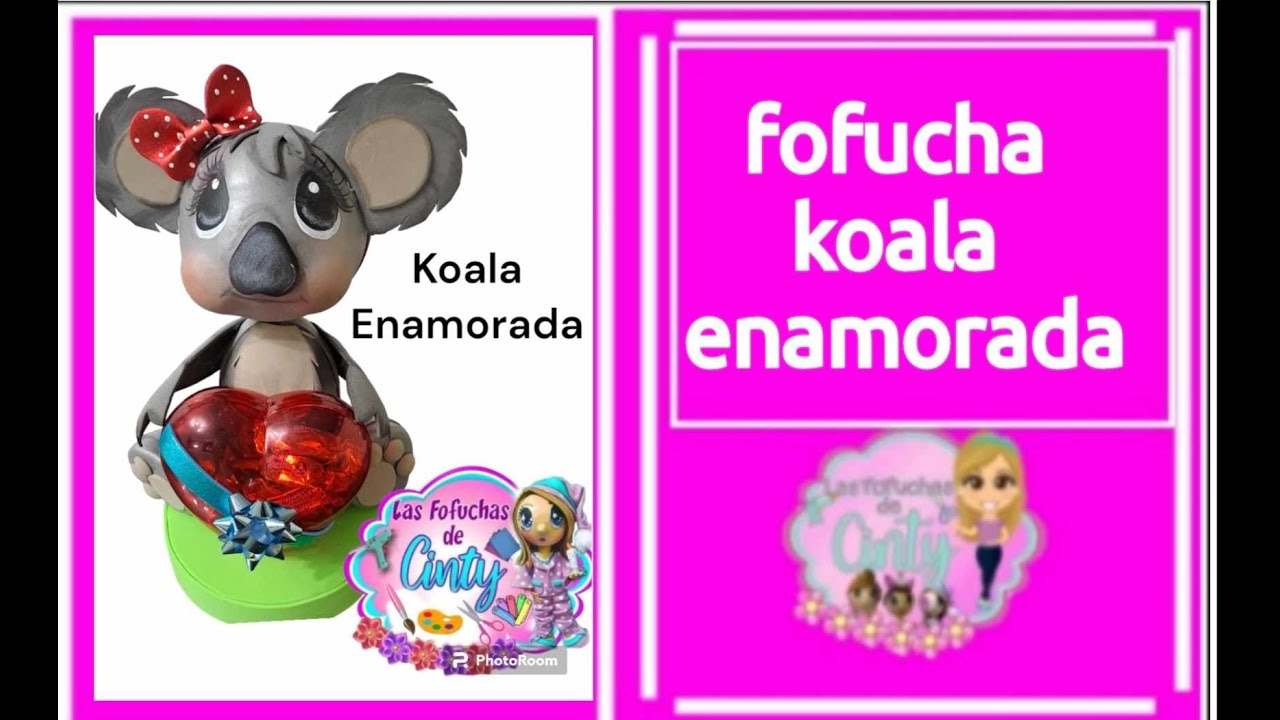 clase 724 fofucha koala enamorada