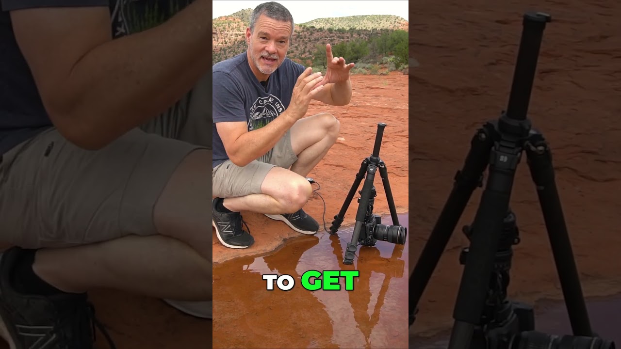 Как найти идеальное отражение в луже. Найдите лужу.