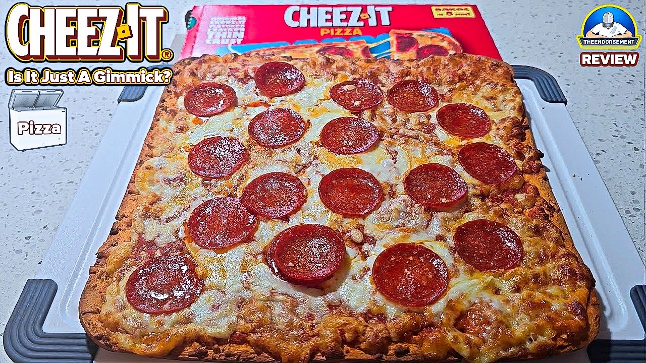 Обзор пиццы Cheez-It®! 🧀🍕 | Это просто рекламный трюк? | theendorsement