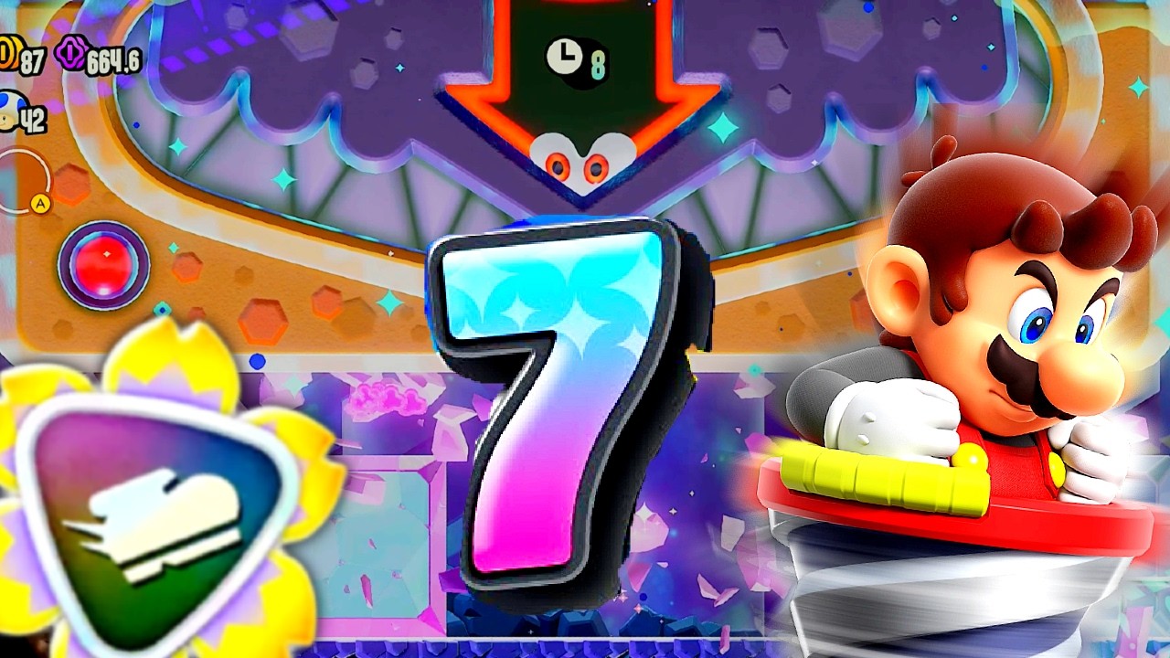 Fast zerquetscht in 🛼MARIO WONDER (ChallengeTime) 