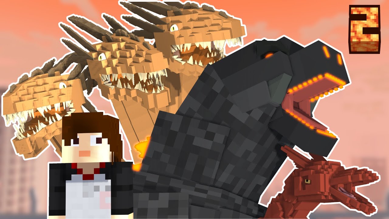 GODZILLA KING OF THE MONSTERS MUSICAL MINECRAFT VERSION