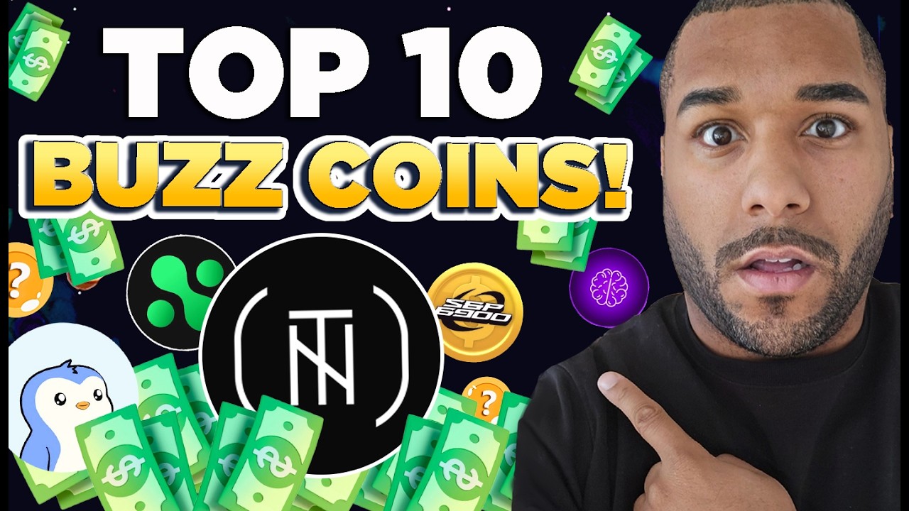 🔥 10 МОНЕТОВ BUZZ! Они точно полетят! Следующий бычий рынок?! | Часть 1