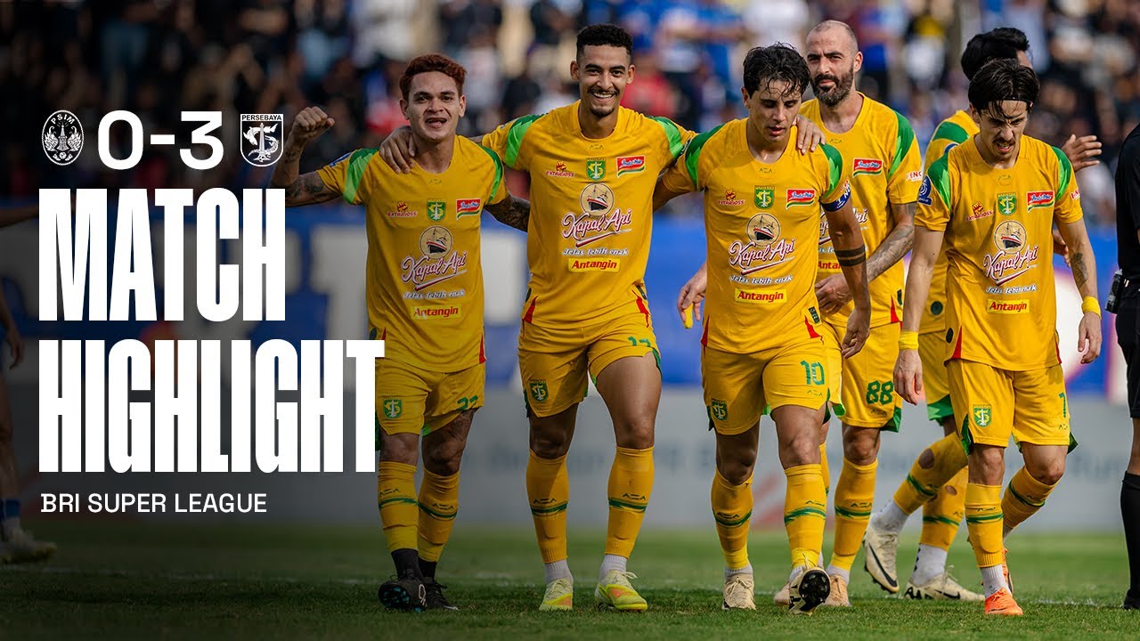 MATCH HIGHLIGHT | PSIM YOGYAKARTA VS PERSEBAYA