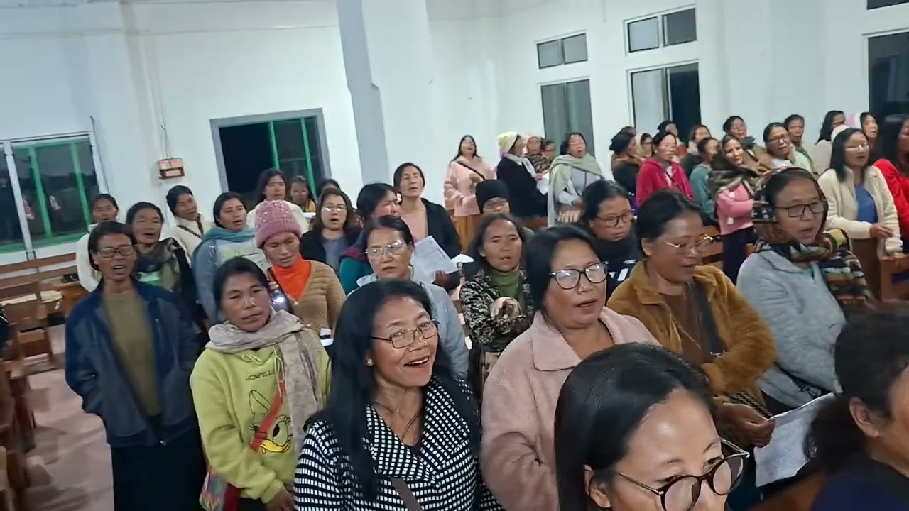 Zyhno Pastor Bia, KNP Hlapy zy, Lôtai Chhyna o liata Haleluia Chorus eimâ pachu nota pa. 25/01/26 