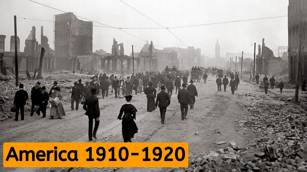 Exploring America's Past: 30 Captivating Historical Photos from 1910 to 1920