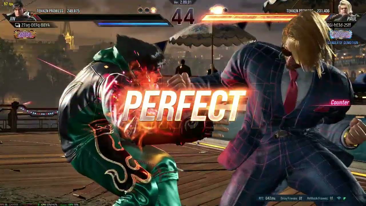 JIN vs PAUL | Tekken 8 Rank Season 2