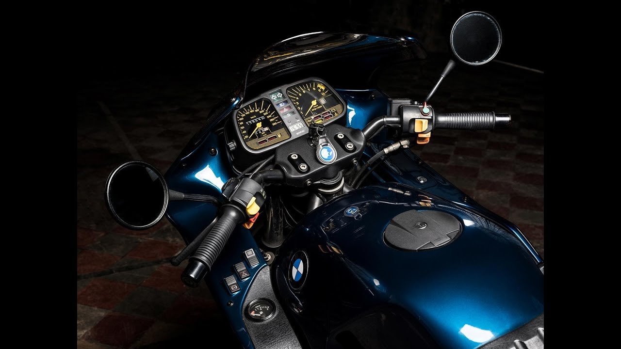 1990 BMW K1 Lisbon Night Ride - onboard video