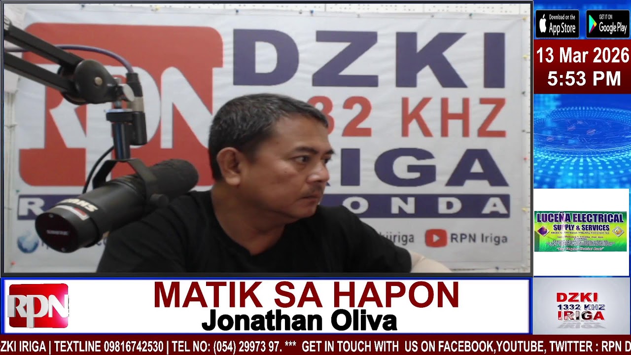 MATIK SA HAPON | MAR 13,2026