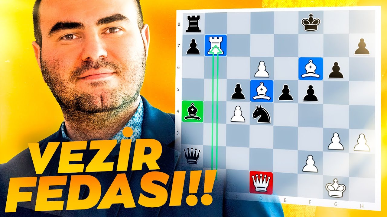 ÇOK GÜZEL | Önce Kaleyi Vurdu Sonra Veziri Feda Edip Mat Etti! (Mamedyarov - Rapport)