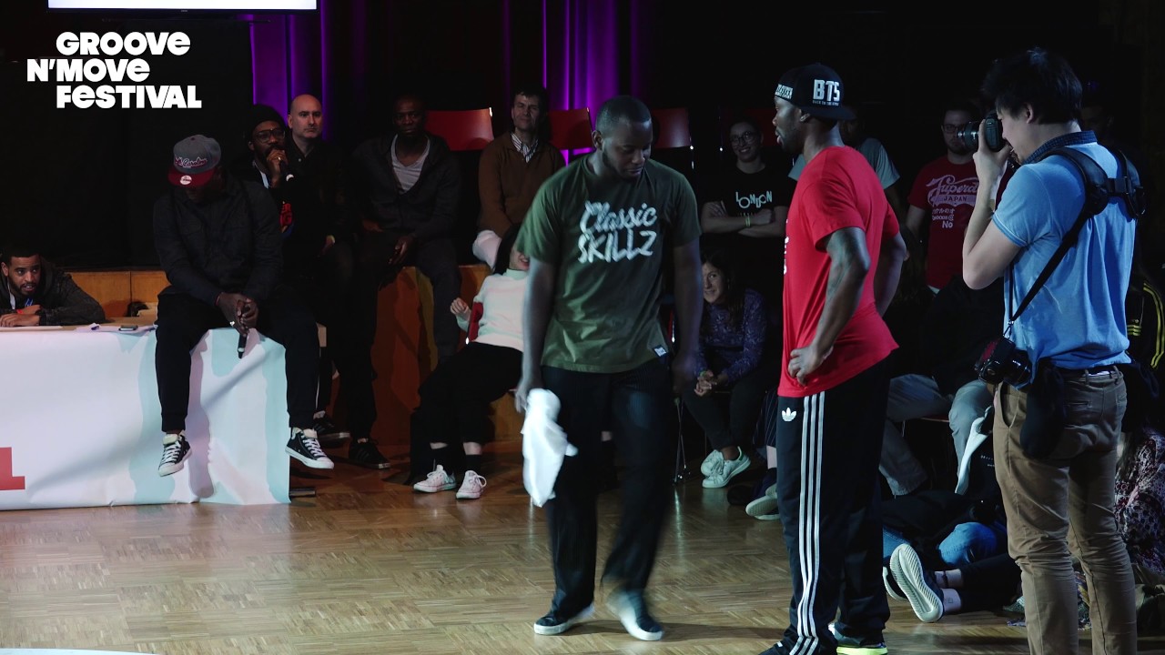 GROOVE'N'MOVE BATTLE 2017 - Popping semi- Final / Sally Sly vs Prince