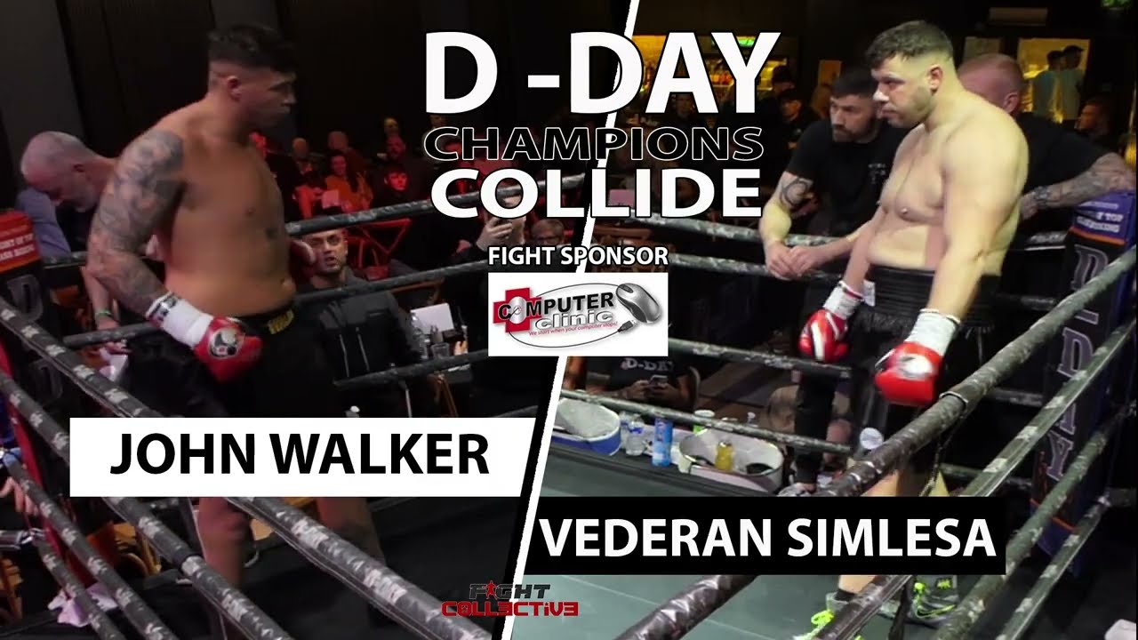 D-DAY BOXING: CHAMPIONS COLLIDE: 28 Vederan Simlesa vs John Walker