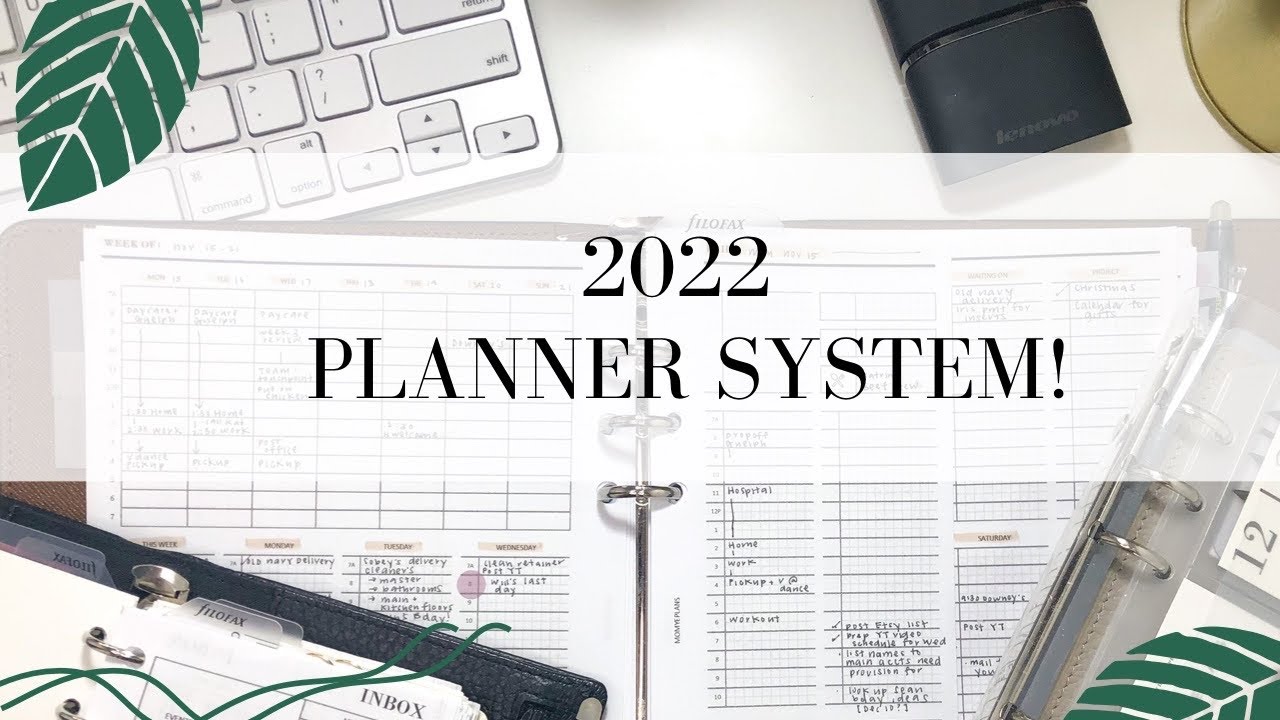 2022 Planner System | How I'll be doing my monthly, weekly and daily planning!