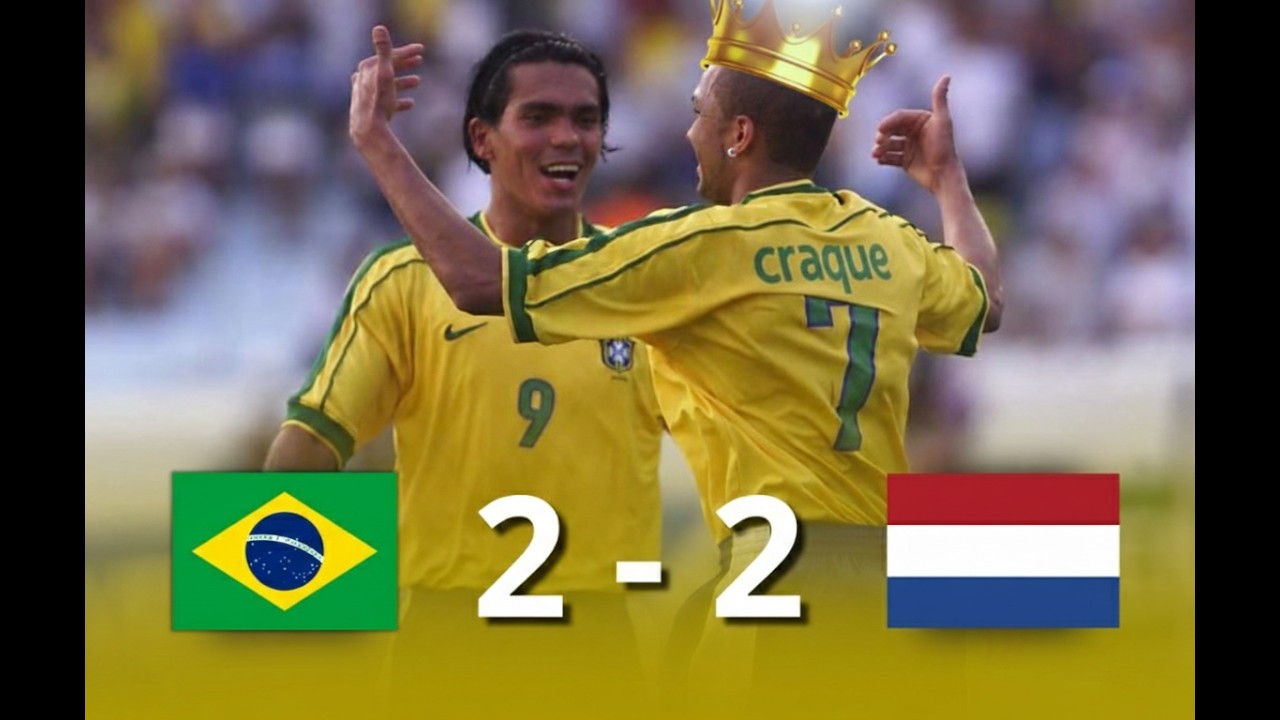 Brasil Vs Holanda 1999 - Amistoso -