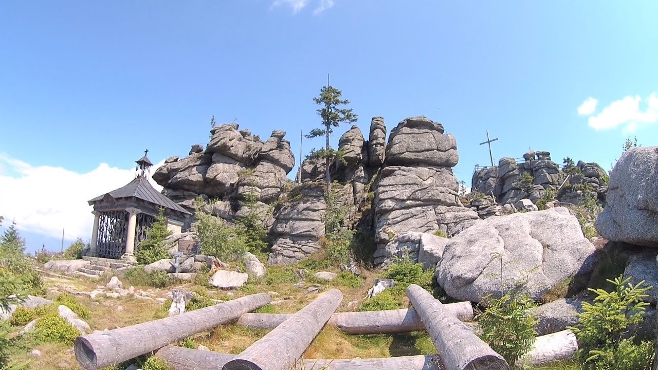 Šumava na kole Třistoličník,Hochstein, 11.8.2018