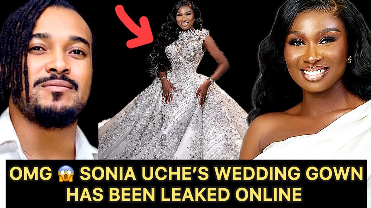 Fans In Shock As Sonia Uche’s Wedding Gown Leaked Online 
