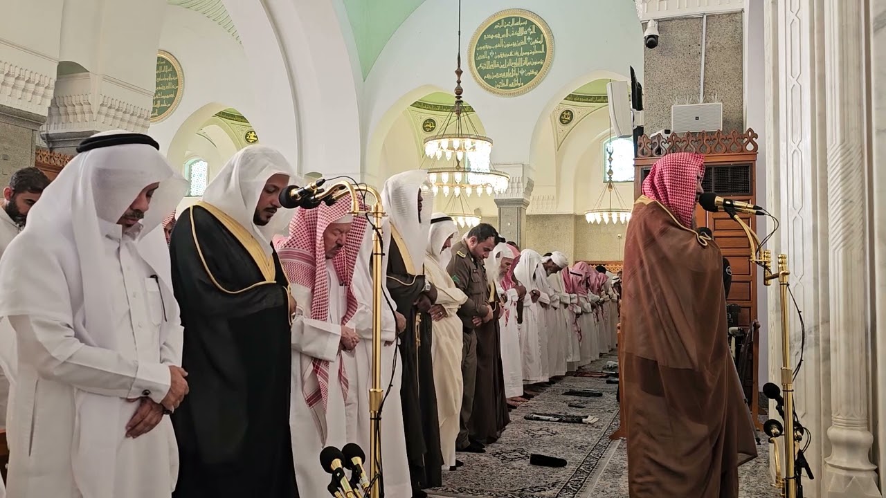 صلاة الجمعة# 24- 3- 1446هـ# الشيخ أ. د سليمان الرحيلي# تبليغ الصلاة المؤذن/ فيصل الحمدي