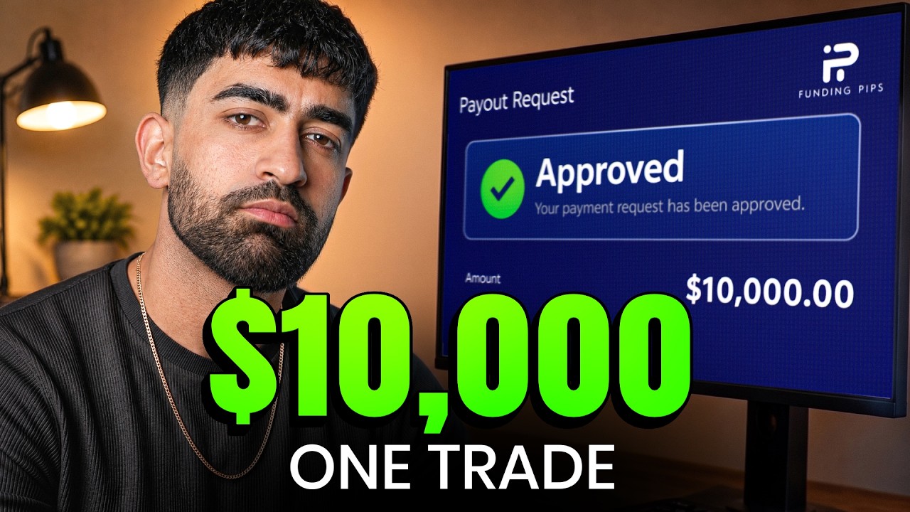 I Made $10,000 From One Trade On FundingPips (Live Payout Proof)
