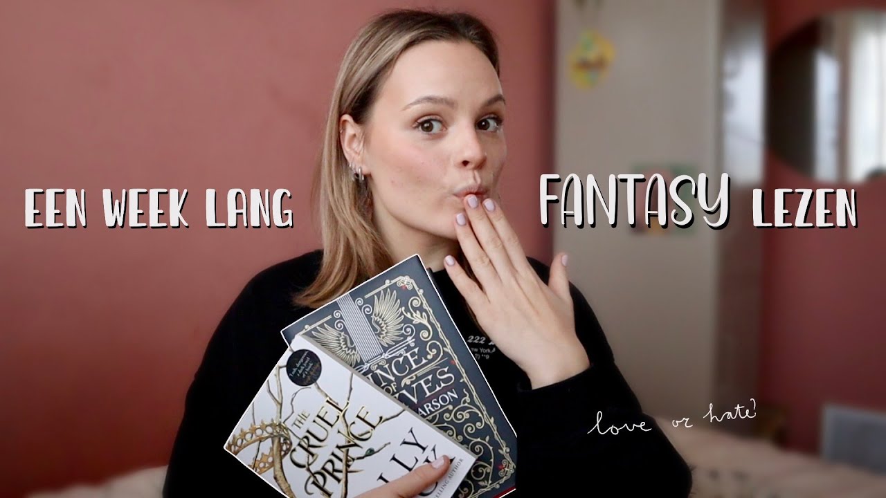 Een week lang fantasy lezen 🧚🏼‍♀️📚🧝‍♀️