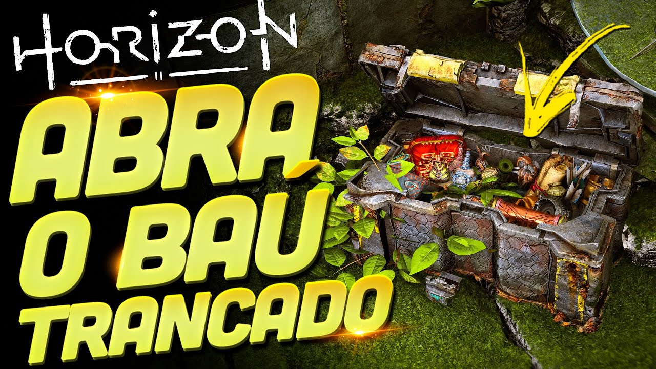 Abra AGORA MESMO o Baú TRANCADO de Horizon Forbidden West: Burning Shores