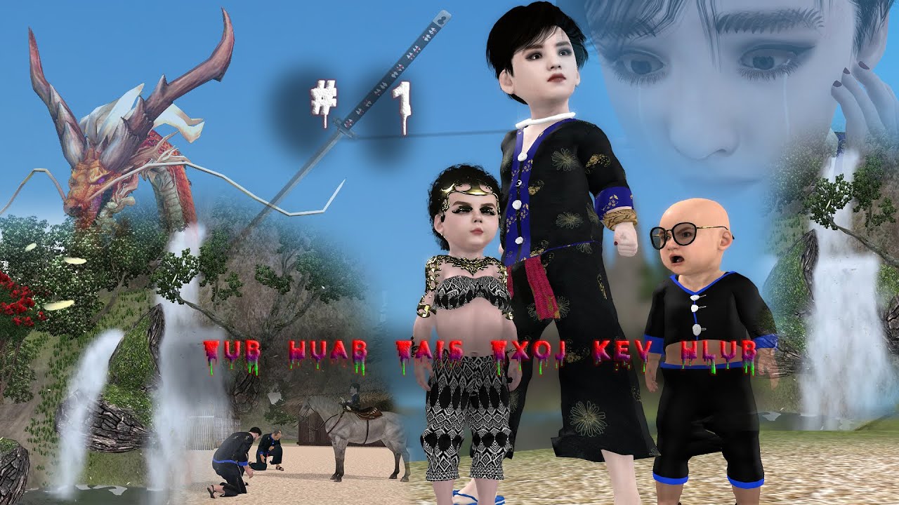 Lub Zog Kev Hlub Yeej Txua Yam | Part 1 | Muaj Koob | Dab Neeg Hmoob 3D | Pov Dag.