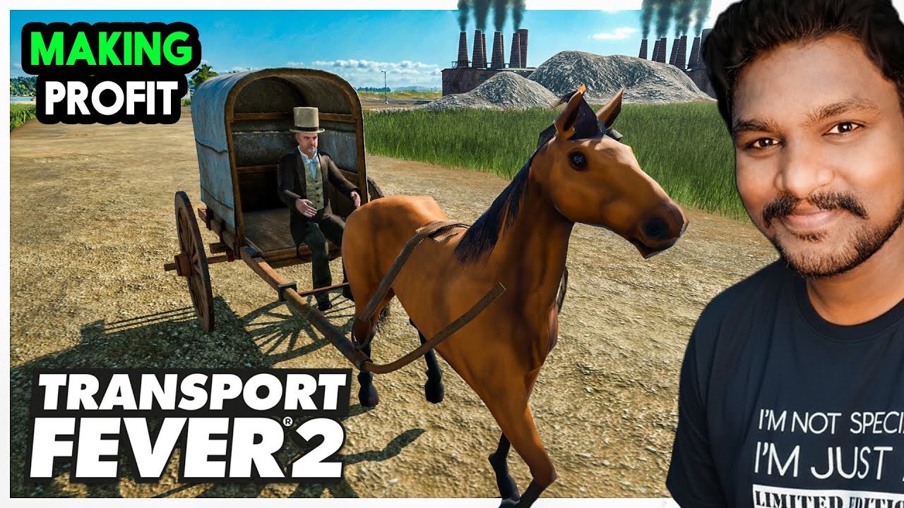 Starting Making PROFITS In MY TRANSPORT Business | Transport Fever 2 Gameplay | GFP TAMIL