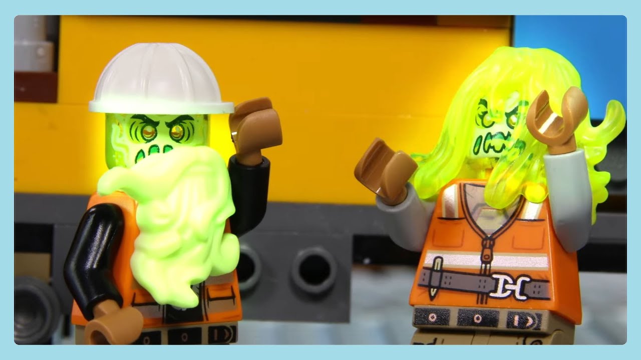 LEGO Stopmotion Toxic Monsters | Billy Bricks | WildBrain Superheroes