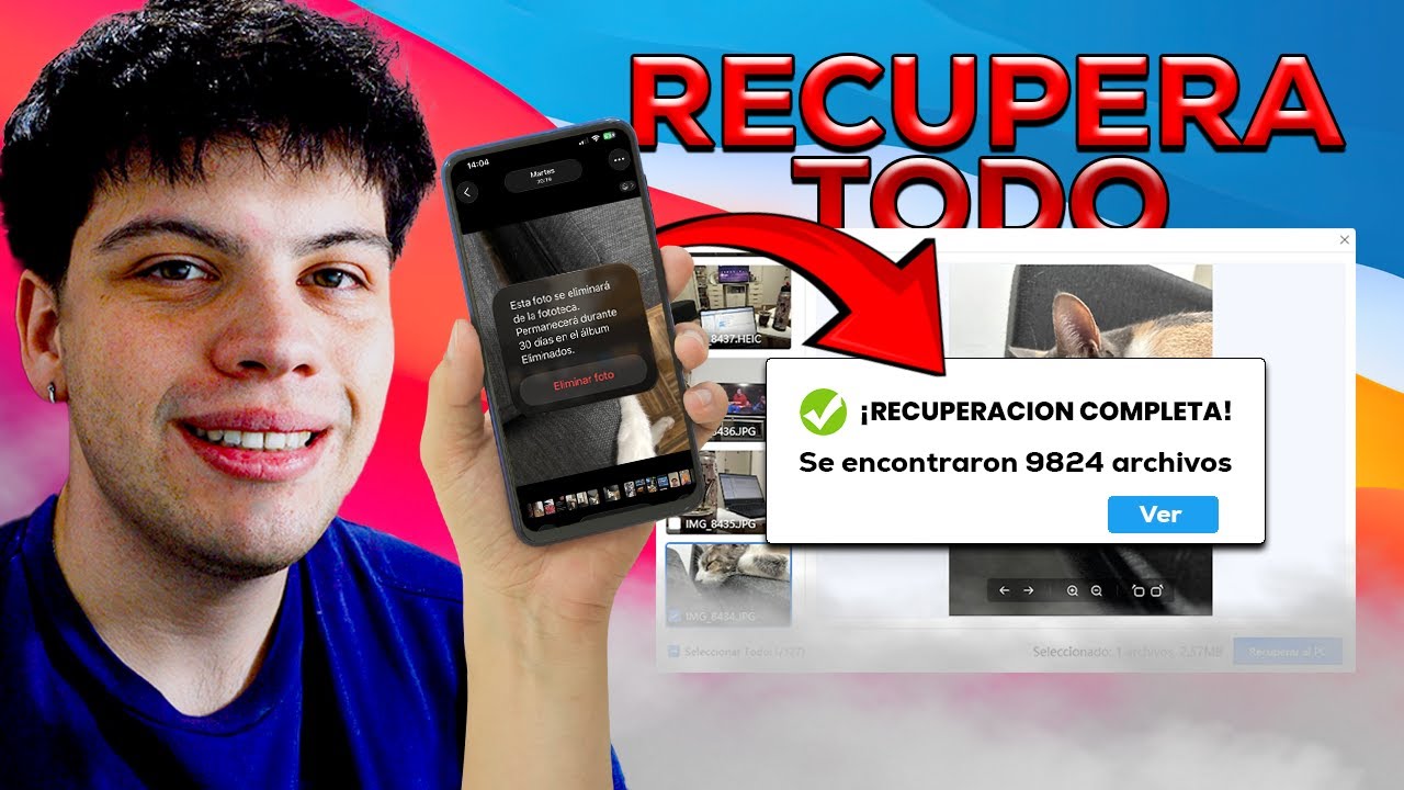 ¡RECUPERÁ los archivos BORRADOS de tu iPhone! (FUNCIONA en 2025)