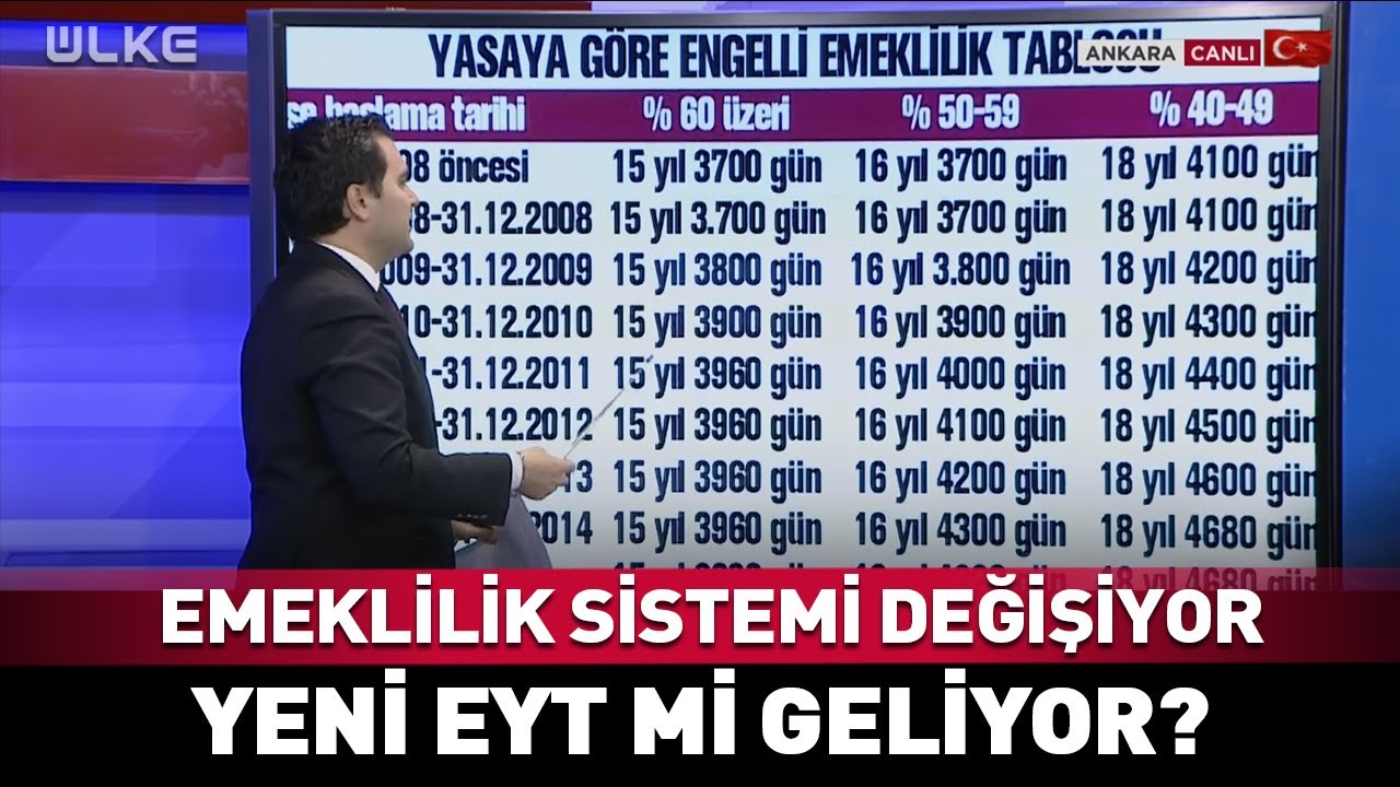 Emeklilik Sistemi Değişiyor! Yeni 