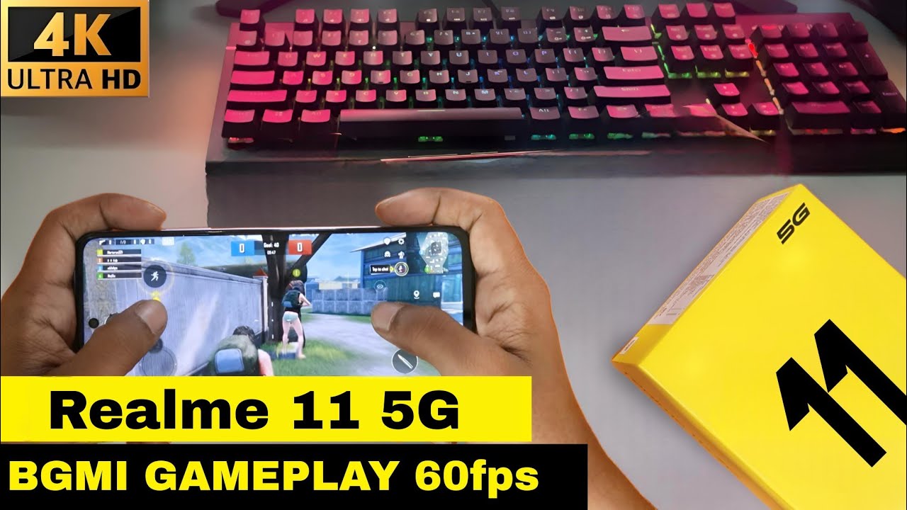 Realme 11 5G BGMI gameplay | Realme 11 5G PUBG gameplay | Realme 11 5G gaming test | Extreme test
