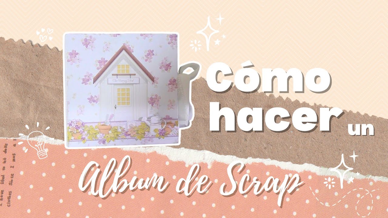 Cómo hacer un album de Scrap con el Kit de Marymer #scrap #scrapbooking #album #diy #manualidades