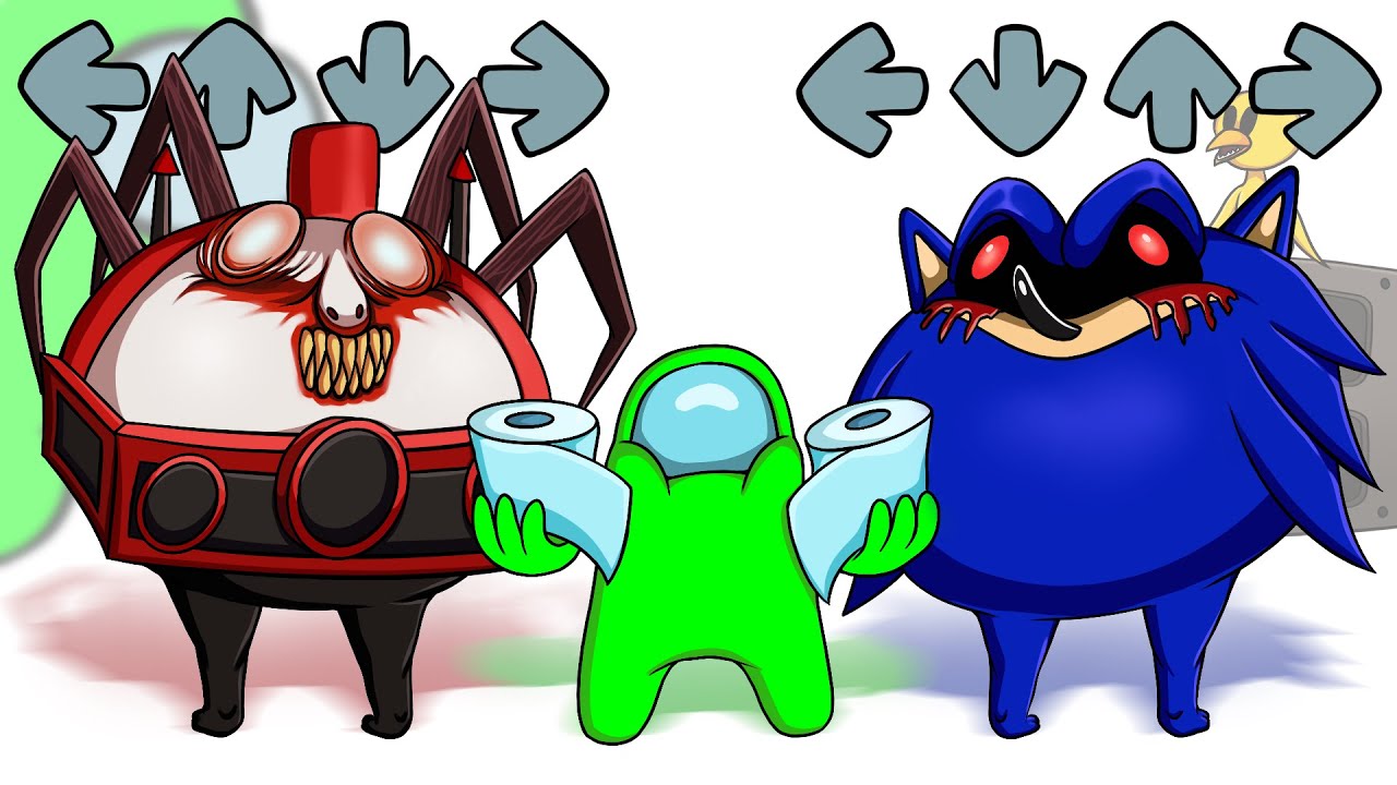 Best of Mini Crewmate vs Choo-Choo Charles vs Rainbow Friends | Among Us Animation