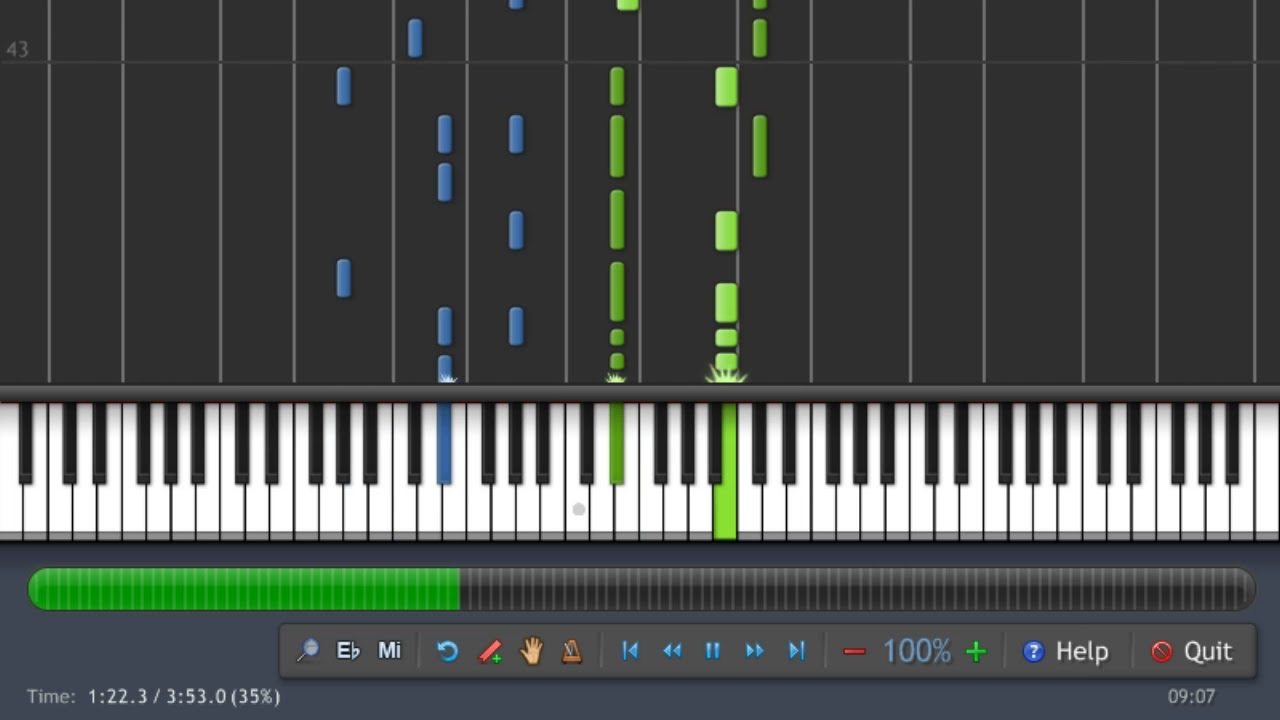 旺福 - 我當你空氣 鋼琴版 Cover [ 附琴譜與 MIDI ]