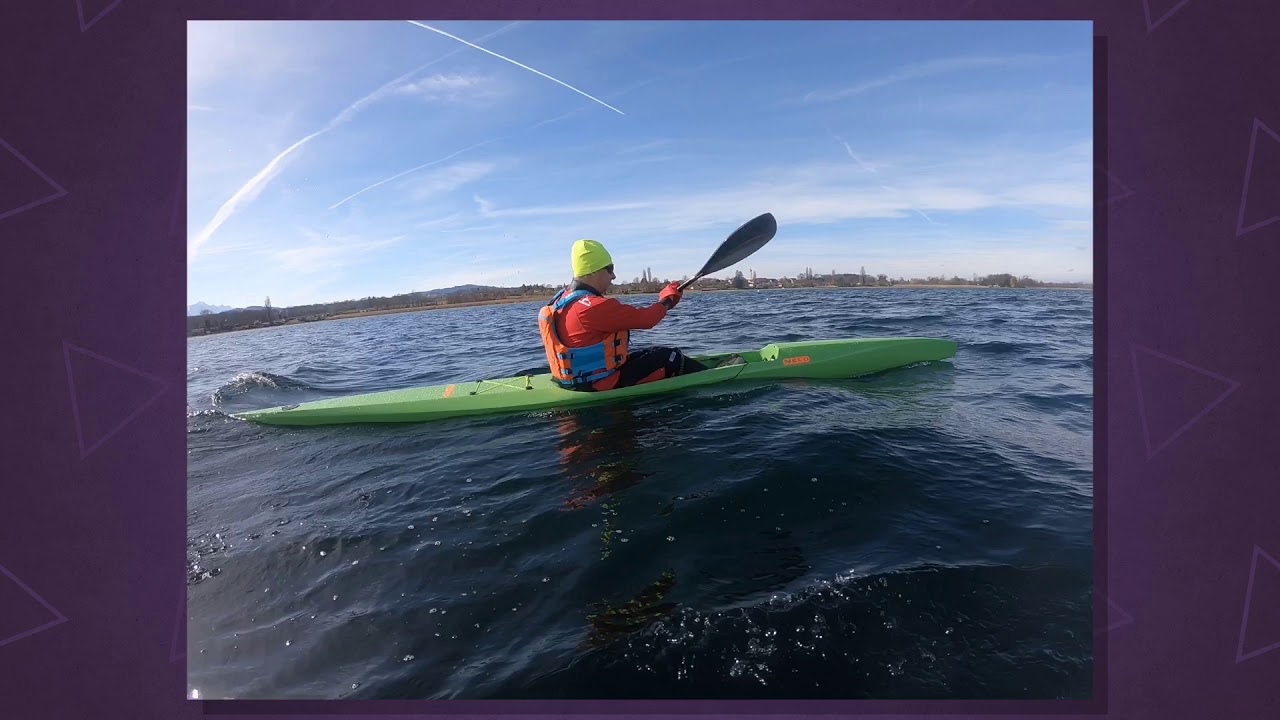 Nelo Viper 46 Surfski Test auf dem Bodensee